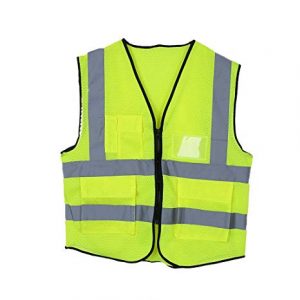 CHALECO REFLECTIVO SAFETY WORK (POLIÉSTER)